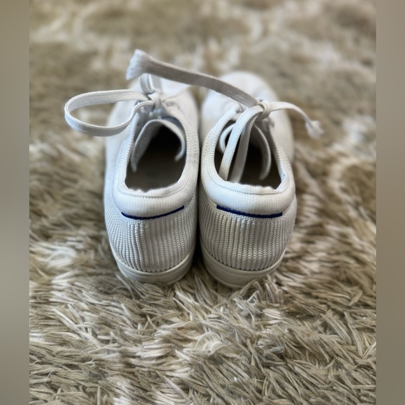 Rothy’s The Lace Up Sneakers Bright White size 8 - Picture 7 of 10